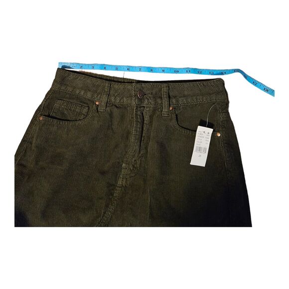 Pacsun Size 25 Dark Green Mini Skirt - Picture 6 of 7